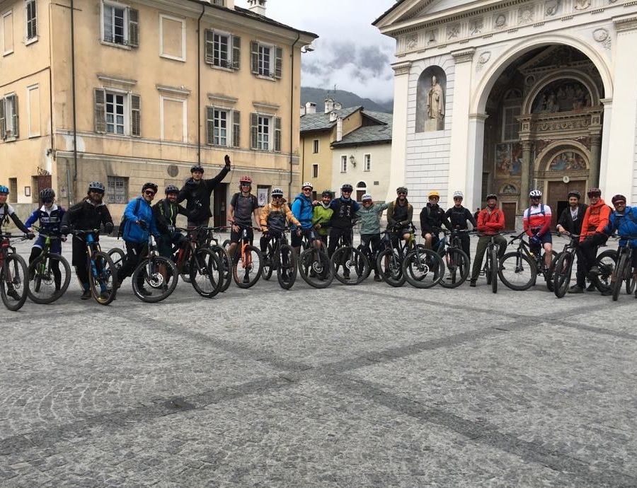 I partecipanti al corso di guide