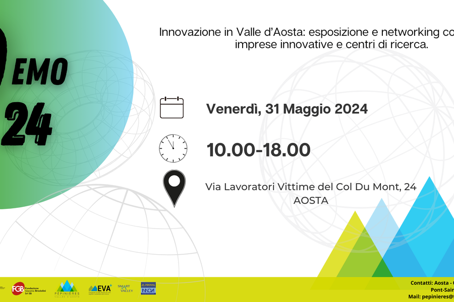 In arrivo la terza edizione del Demo Day; Innovazione in Valle d’Aosta