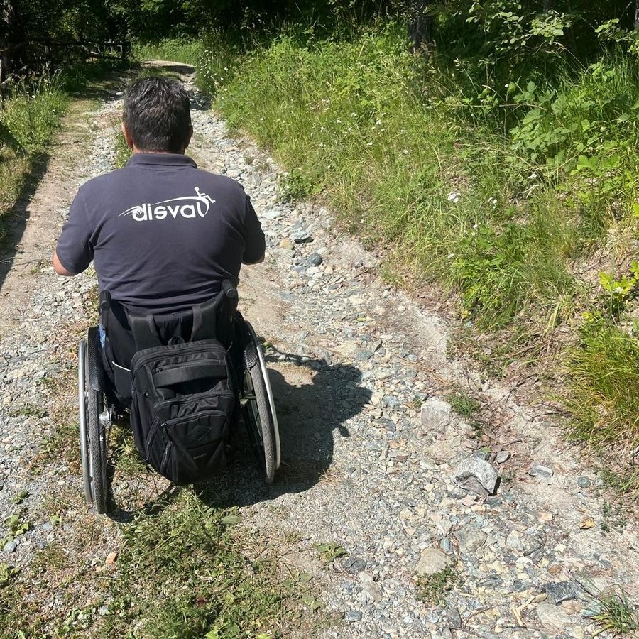 Sentiero impraticabile, anche il 'coraggioso' Egidio si è dovuto arrendere