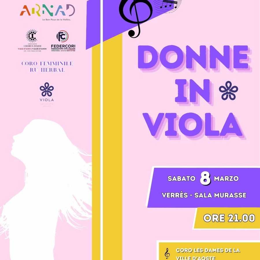 A Verres la terza edizione del concerto 'Donne in Viola'