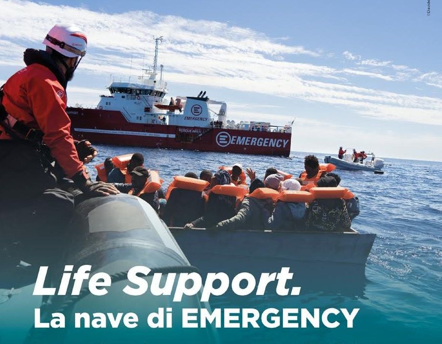 La nave di Emergency è sbarcata ad Aosta