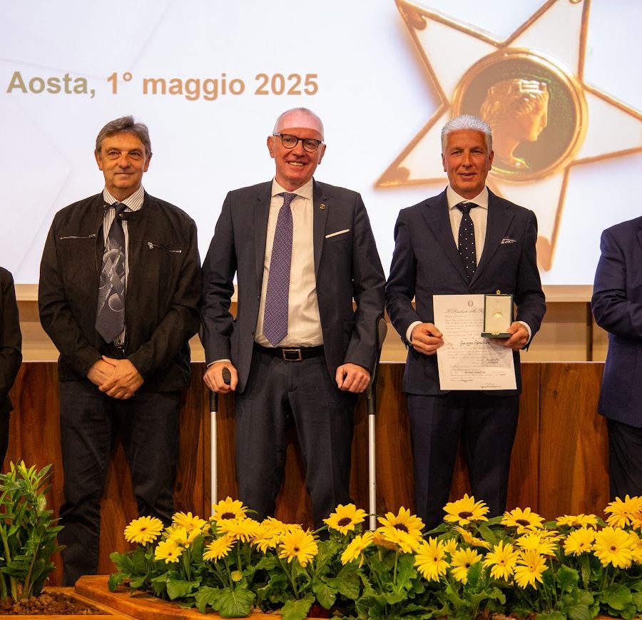 Giuseppe Ramolivaz e Mauro Fary sono Stelle al Merito del Lavoro