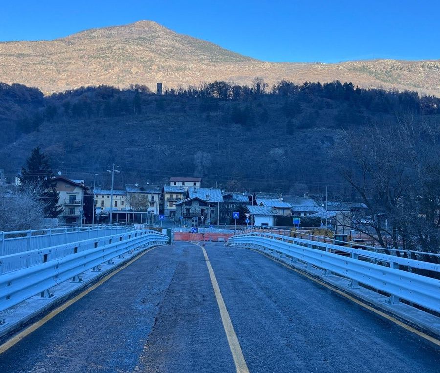 Anticipata a domani, venerdì 13, la riapertura del ponte di Brissogne