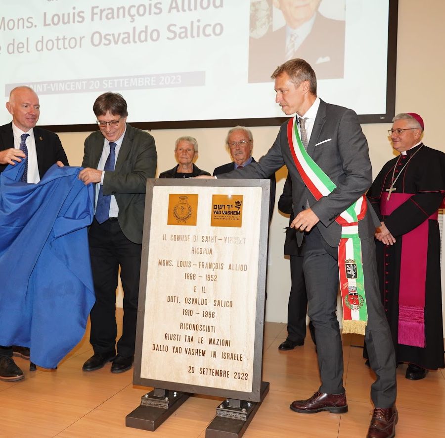 Il medico Salico e il sacerdote Alliod nominati 'Giusti fra le Nazioni'