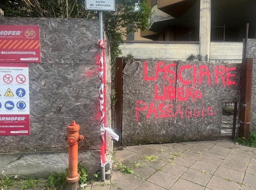 Aosta, iniziati i lavori di preparazione alla demolizione dei grattacieli, per oltre un anno la circolazione è modificata