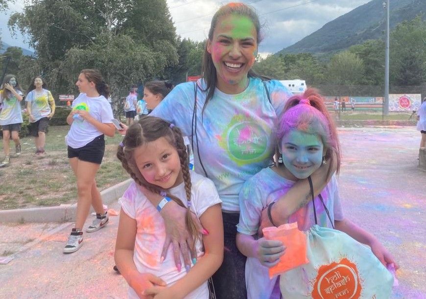 Divertimento, sport e tanti sorrisi all'Holi Splash run del 2023 (cliccare sull'immagine per avviare la minigallery)