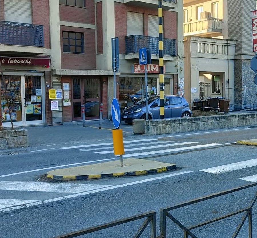 Il luogo dell'incidente
