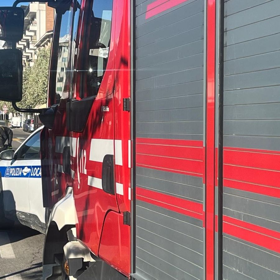 Aosta, auto contro moto, un ferito