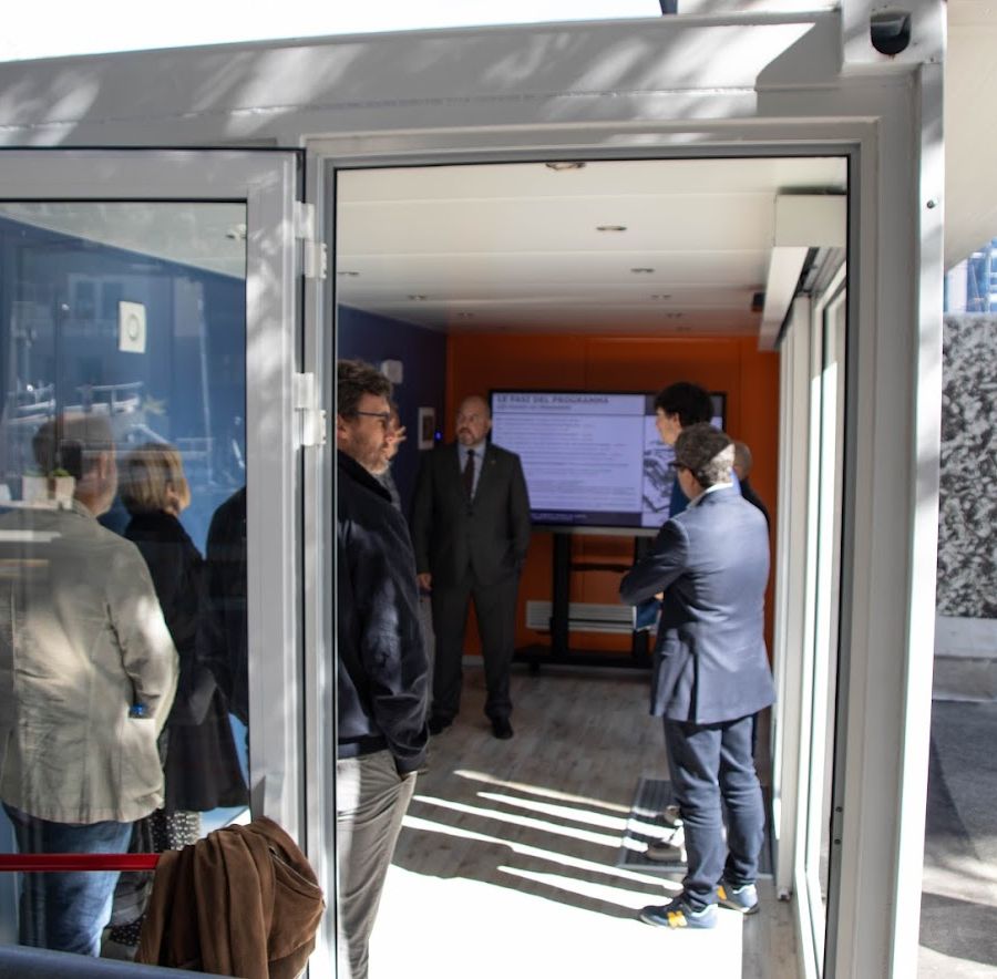 Aperto ai cittadini il punto informativo sul cantiere del nuovo ospedale VIDEOINTERVISTA