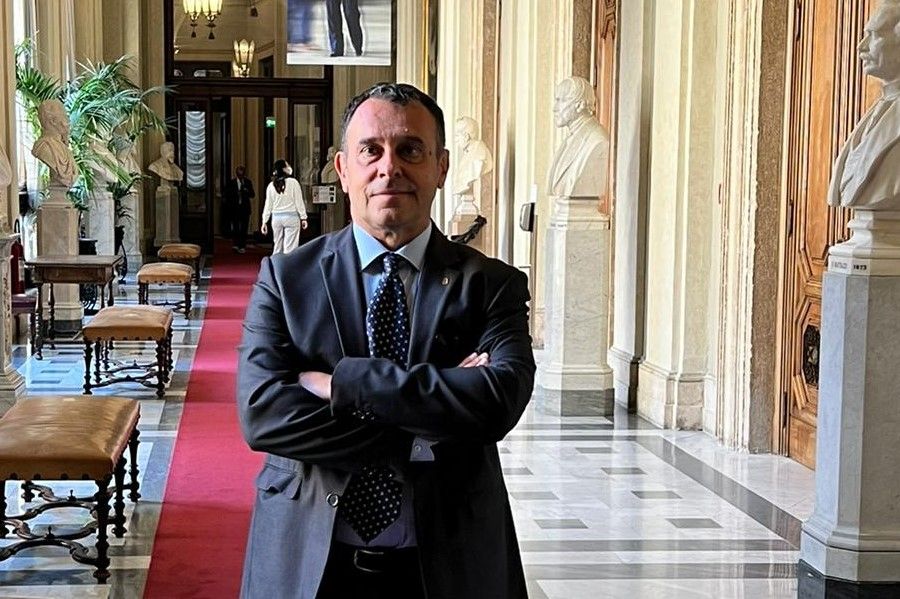 Il deputato valdostano Franco Manes