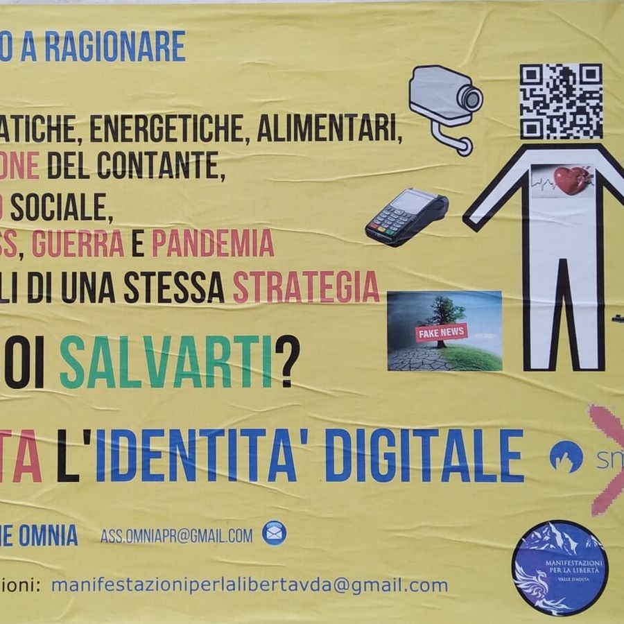 Nuova campagna di controinformazione su vaccini, clima e identità digitale