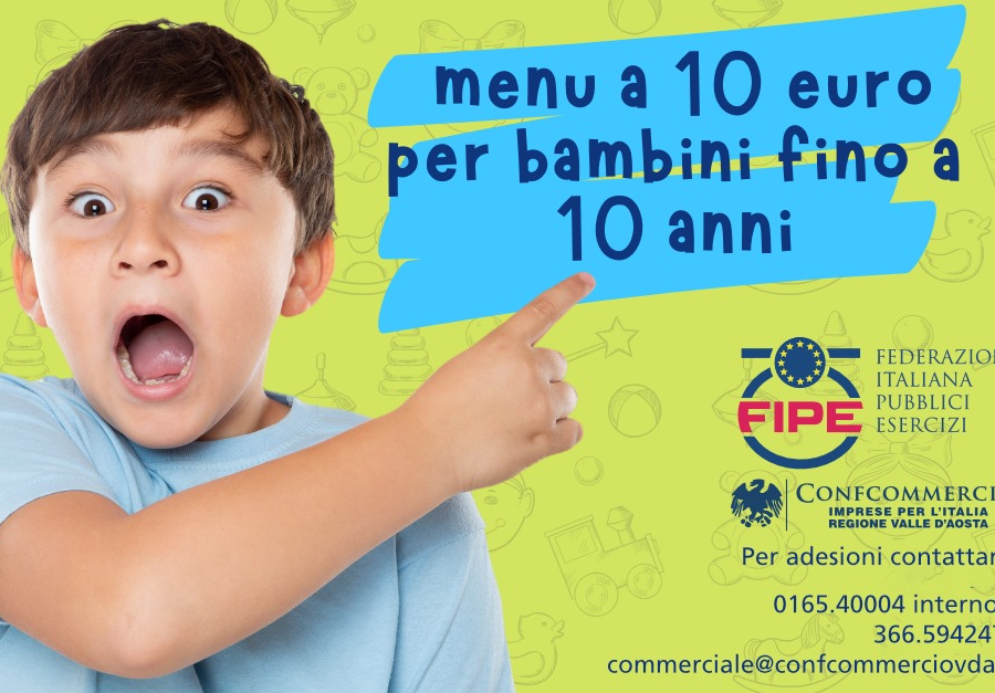 Ristoratori, aderite all'iniziativa 'Menu bambini'