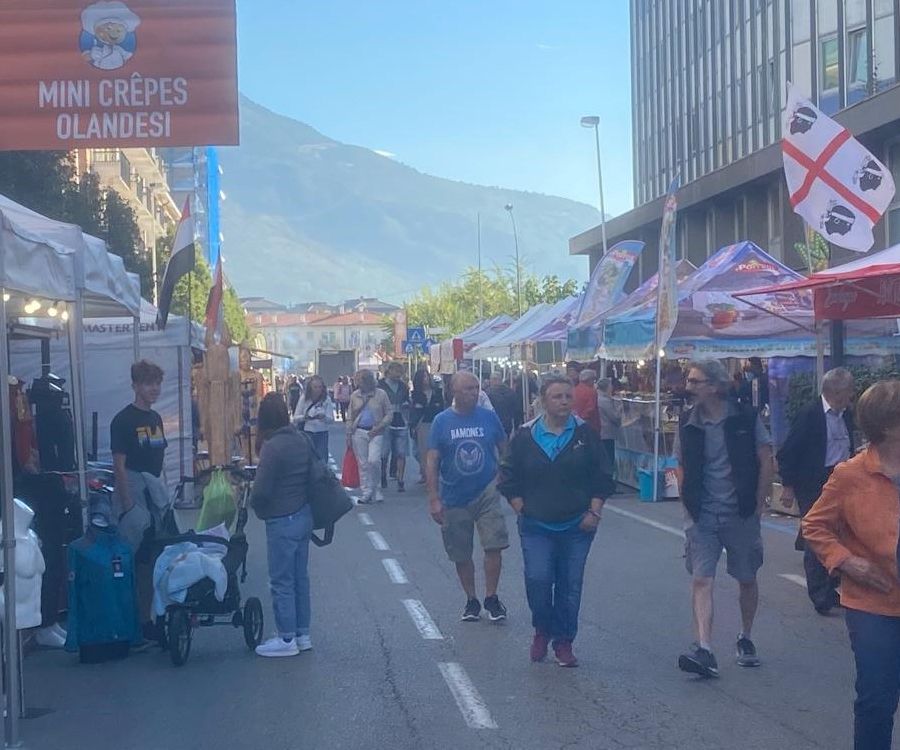 Ad Aosta tre giorni di festa con il Mercato Europeo