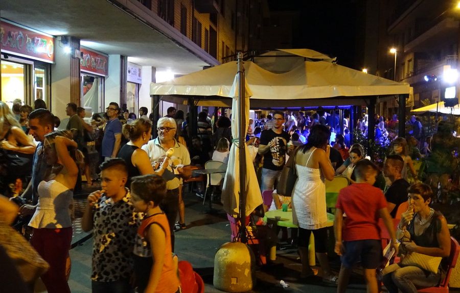 Una 'notte bianca' aostana (foto di repertorio)