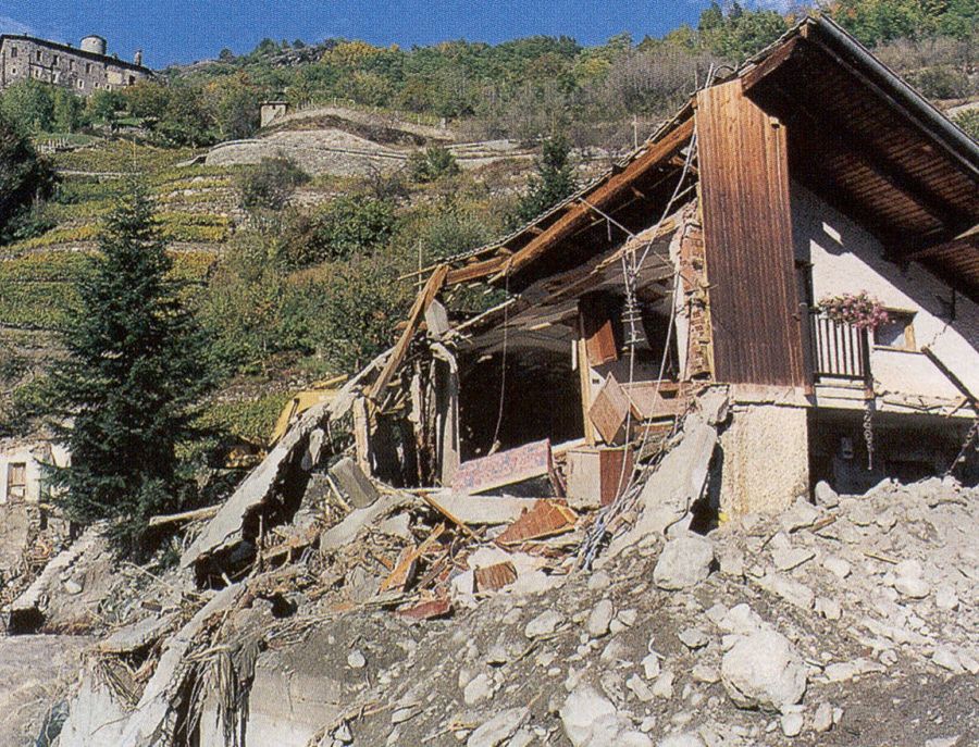 23 anni fa la grande alluvione in Valle d’Aosta in cui morirono 20 persone