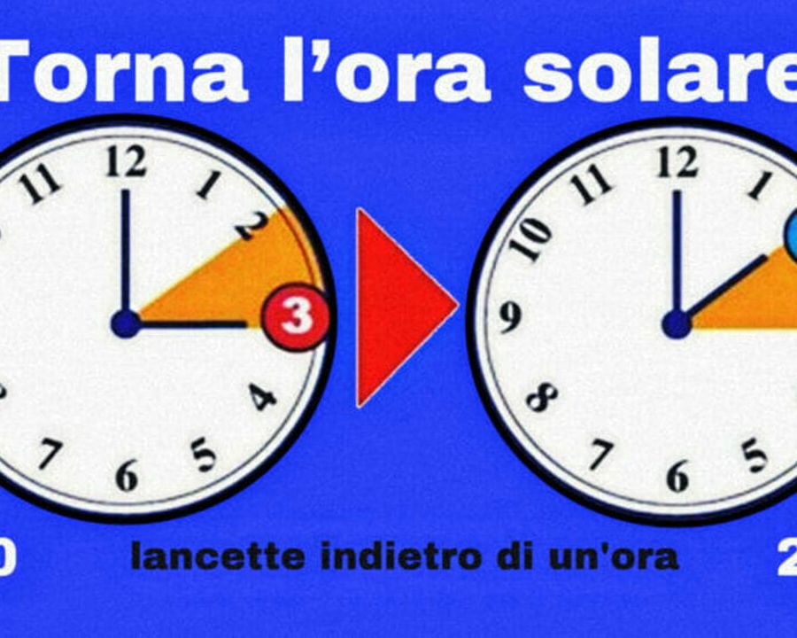 Questa notte torna l'ora solare, lancette indietro di un'ora