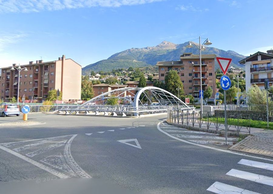 Aosta, da lunedì 5 maggio viabilità modificata al ponte nuovo sul torrente Buthier
