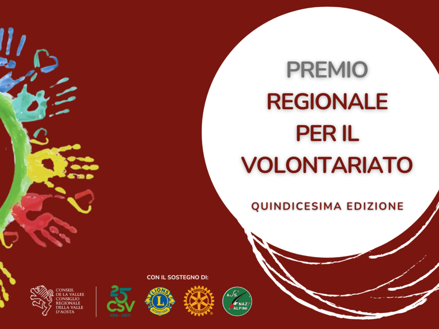 Premio regionale per il volontariato: candidature aperte fino al 20 settembre