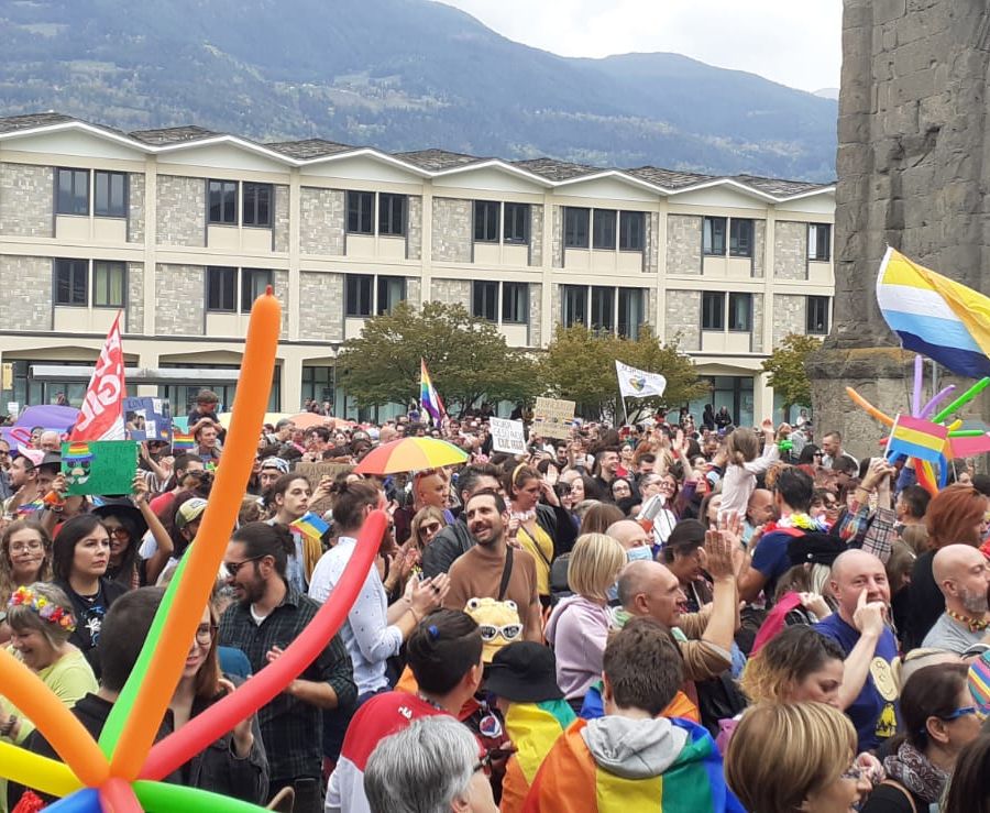 Dal 30 settembre al 7 ottobre torna l'arcobaleno dell'Aosta Pride