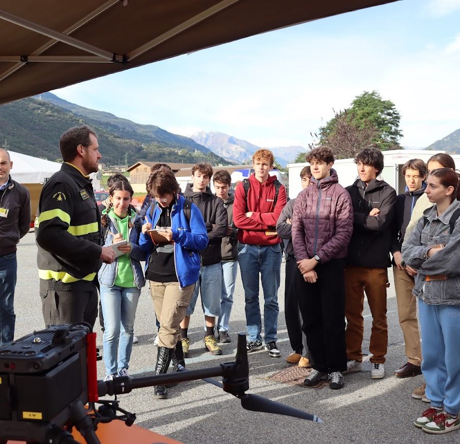 Giovani studenti valdostani a scuola di Protezione civile