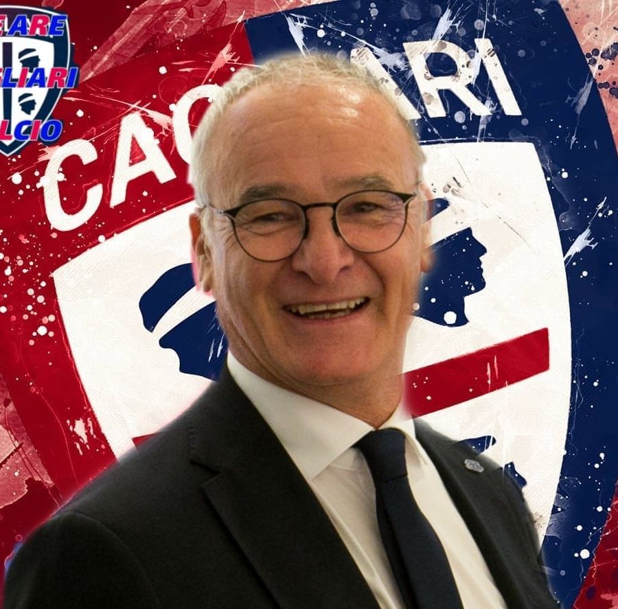 Claudio Ranieri ha riportato il Cagliari in serie A