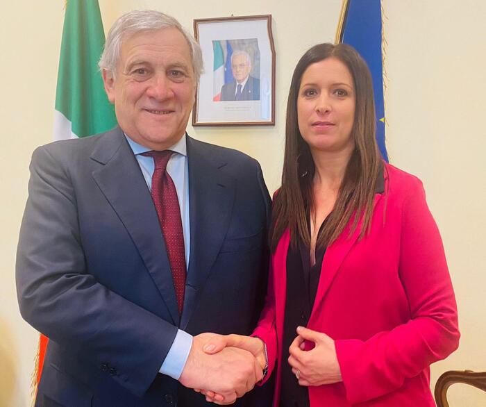 Emily Rini e il Vicepremier Tajani al Comitato transfrontaliero Italia-Francia