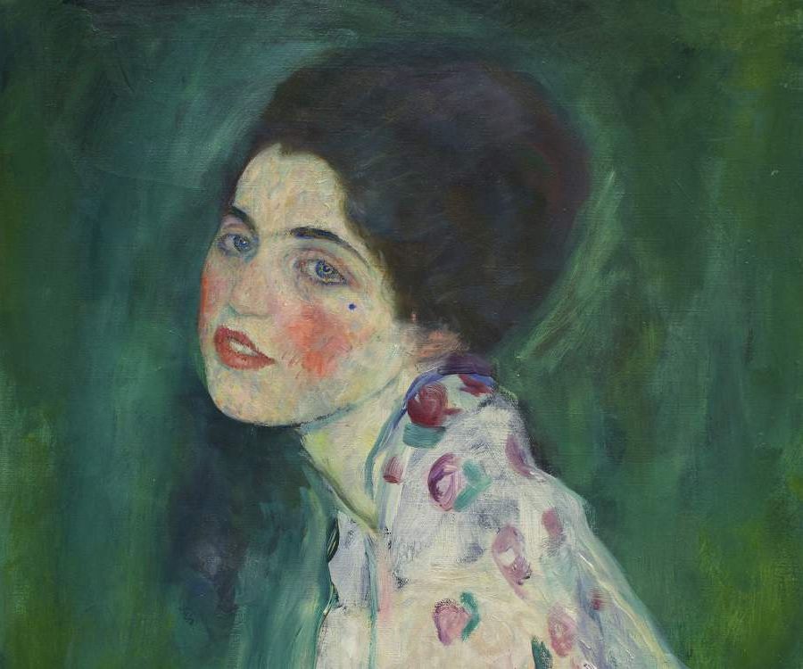 Al Forte di Bard il 'Ritratto di signora' di Gustav Klimt