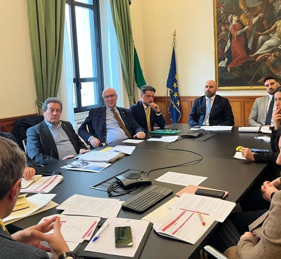 La riunione al ministero
