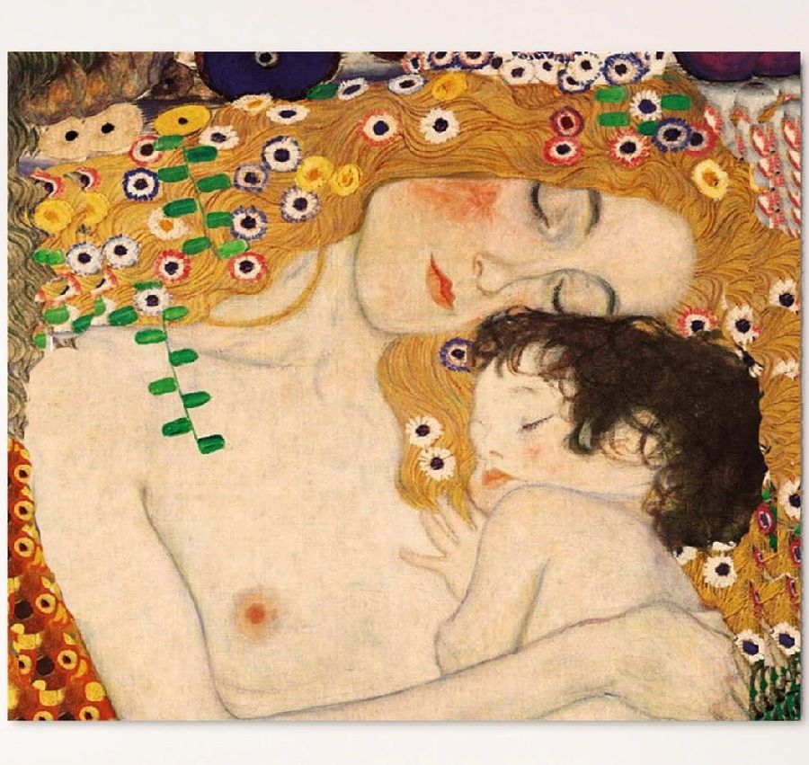 Da &quot;Le tre età della donna&quot; 1905-Gustav Klimt