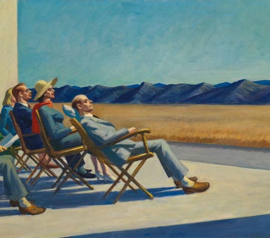 People in the Sun, 1960-Edward Hopper (1882-1967)