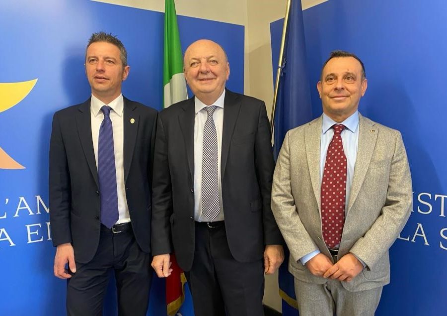 Ambiente, assessore Sapinet e deputato Manes incontrano il ministro Pichetto Fratin