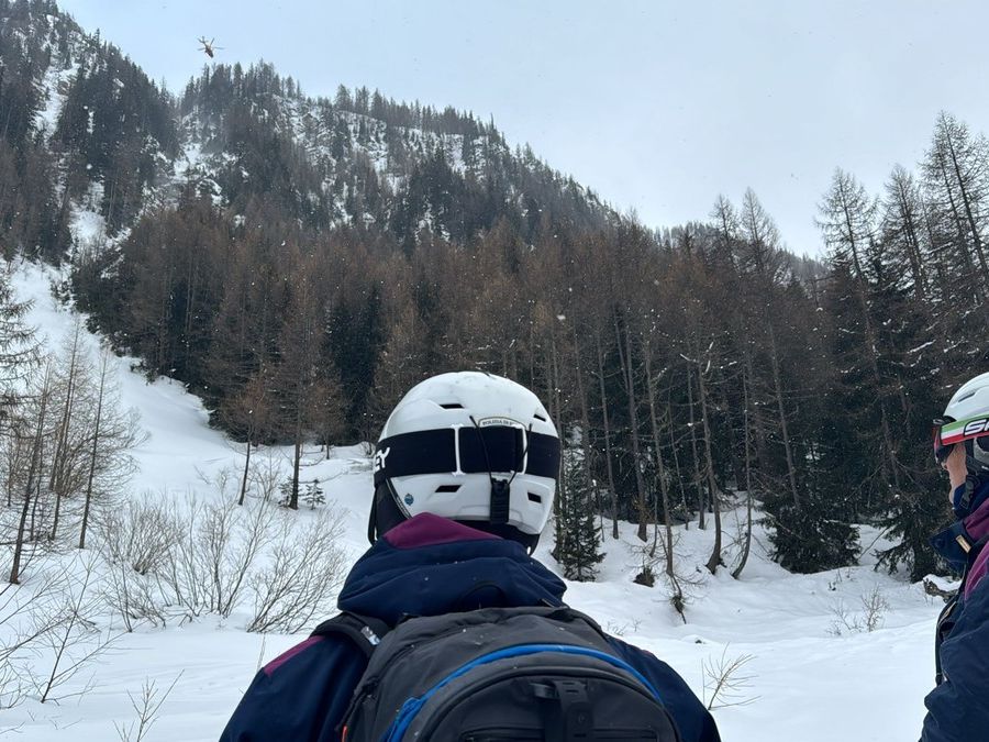 Courmayeur, tratti in salvo sei sciatori freerider bloccati in un canalone