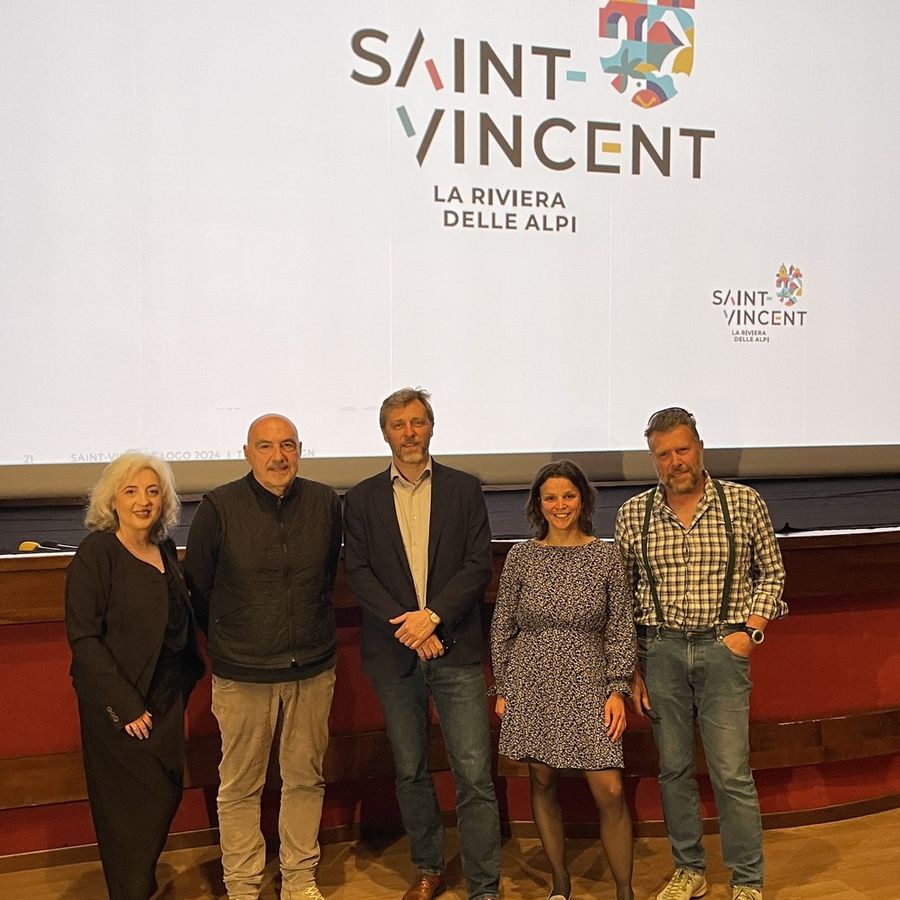 Da sn Laura Agostino, Arnaldo Tranti, Francesco Favre, Francesca Bellotti e Franz Rossi