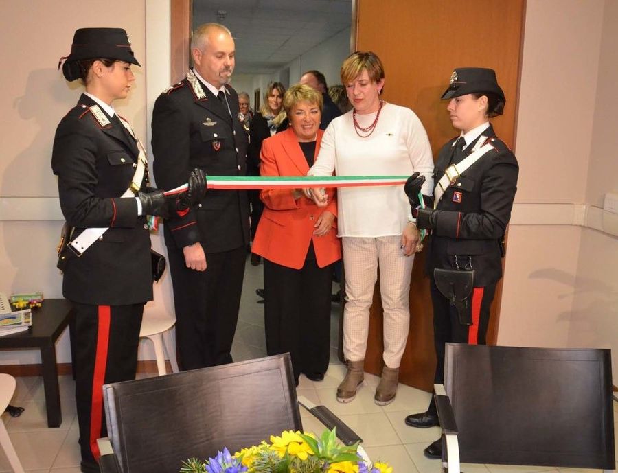 L'inaugurazione, nel 2019, della prima 'stanza tutta per sé' ad Aosta
