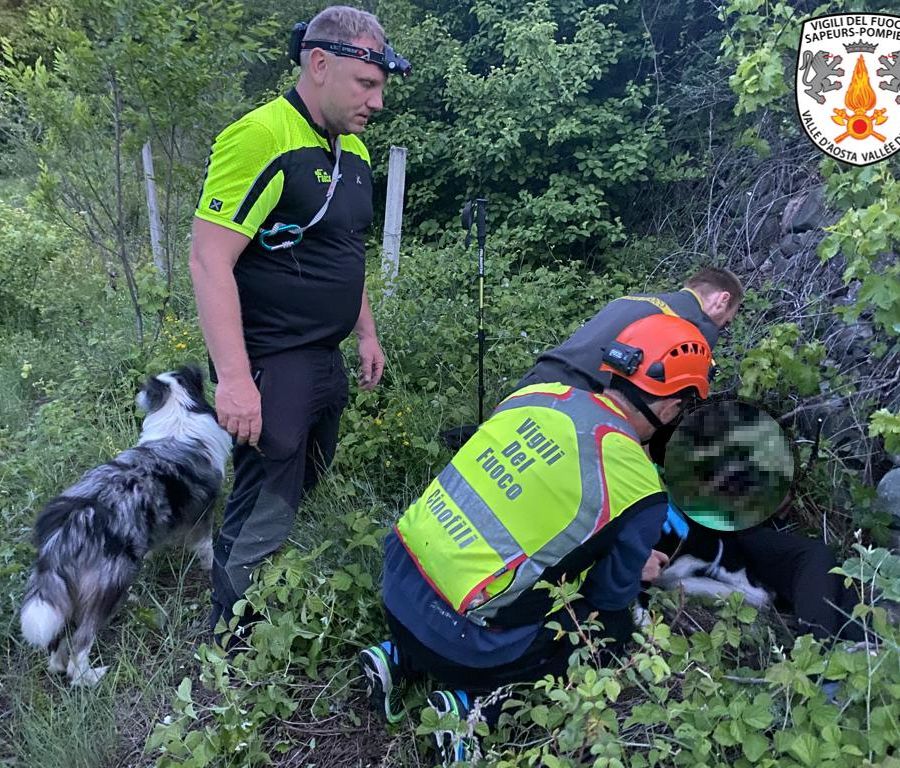 Ritrovato vivo ma infortunato anziano scomparso da comunità di Aymavilles