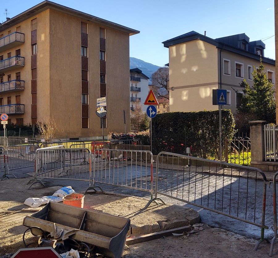 Aosta: via Monte Vodice riapre al traffico sabato 1 marzo