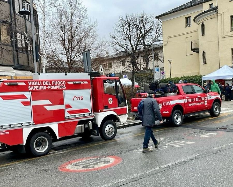 Foire de Saint-Ours; soccorso pubblico garantito dai Vigili del fuoco
