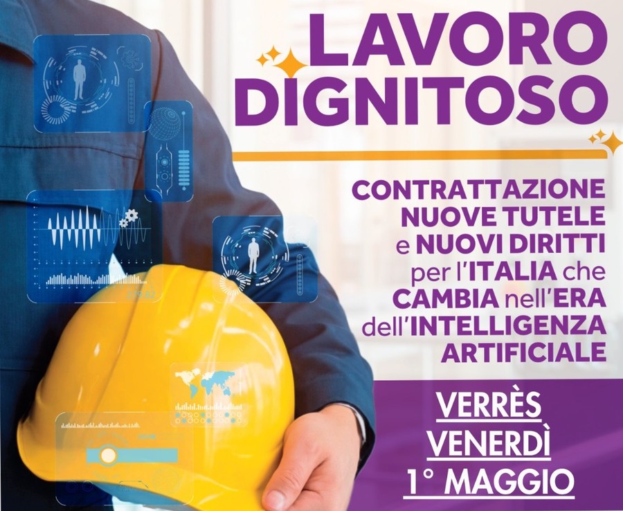 Primo Maggio, i sindacati tornano in piazza a Verrès per il lavoro che cambia