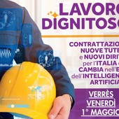 Primo Maggio, i sindacati tornano in piazza a Verrès per il lavoro che cambia