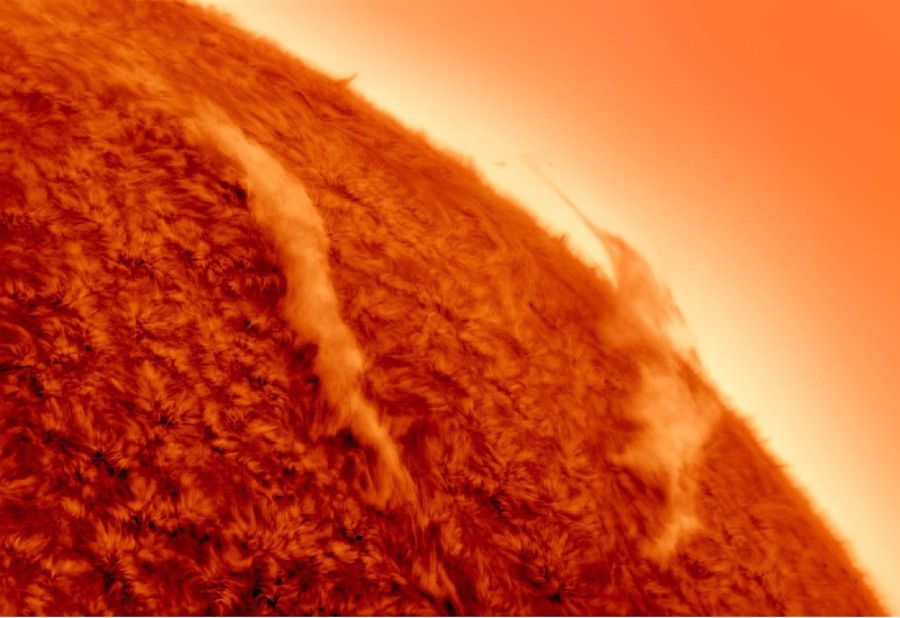 Suspended Plasma © Mario Cogo- Facebook Skies & Scopes Suspended Plasma © Mario Cogo- Facebook Skies & Scopes