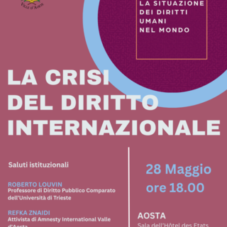 Amnesty International VdA presenta il Rapporto 2026 sui diritti umani