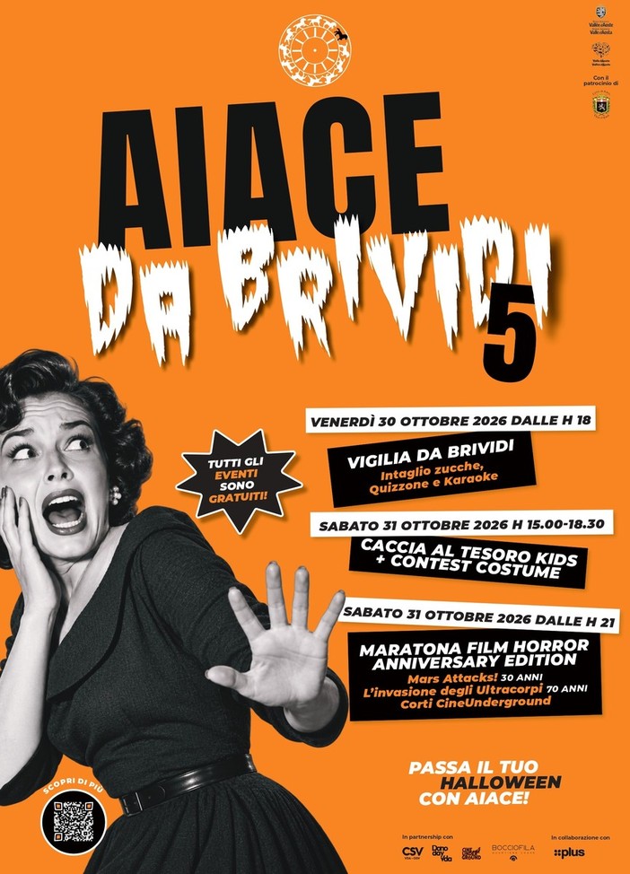 Halloween, Aosta si prepara a una 'due giorni da brividi' con Aiace Halloween, Aosta si prepara a una 'due giorni da brividi' con Aiace