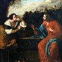 Cristo e la samaritana al pozzo (1637) di Artemisia Gentileschi (1593,1656)