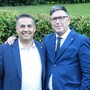 Andrea Caruso (a sn) con il Presidente nazionale CNA Dario Costantini