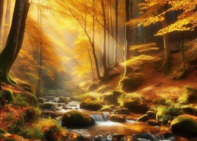 L'equinozio d'autunno segna l'inizio della magia con un manto di foglie dorate