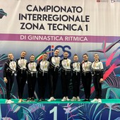 Ginnastica ritmica, le ragazze del Club des Sports in evidenza a Biella e Cuneo