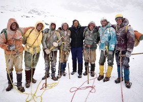 Foto di gruppo a fine riprese