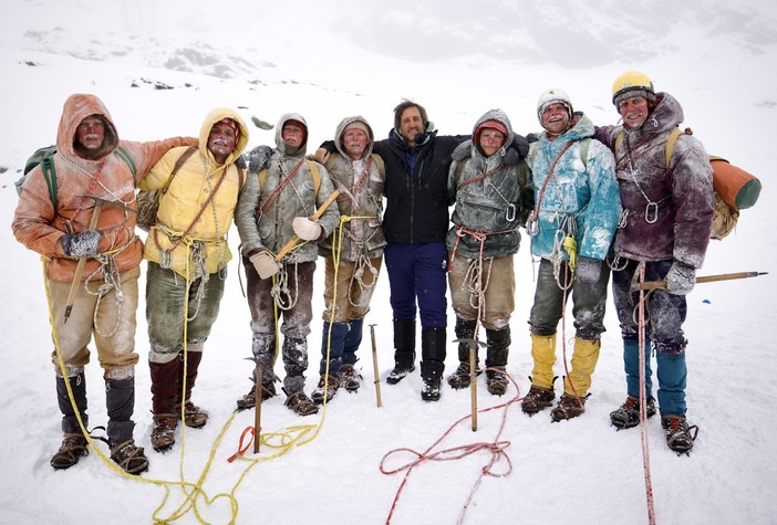 Foto di gruppo a fine riprese