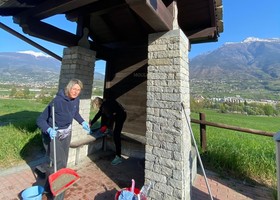 La corvée a Pollein, 'una giornata per l’ambiente e la comunità'