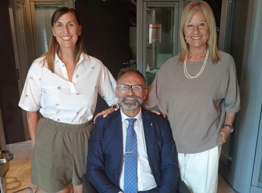 Da sn Arianna Viglino, Giovanni Girardini e Cristina Dattola Da sn Arianna Viglino, Giovanni Girardini e Cristina Dattola
